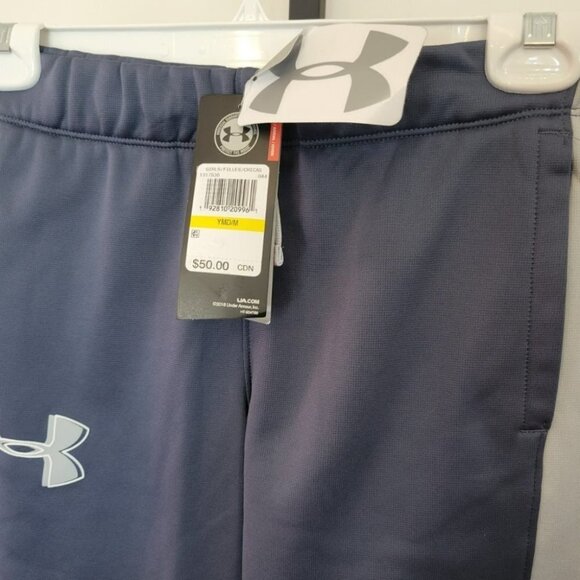 Under Armour Girl's  Sweat Track Pants Size Youth Medium - Picture 3 of 6